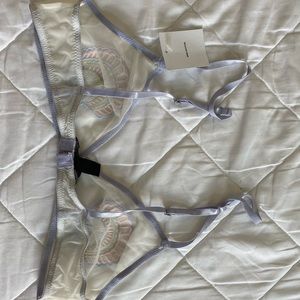 Mesh Seashell Bralette